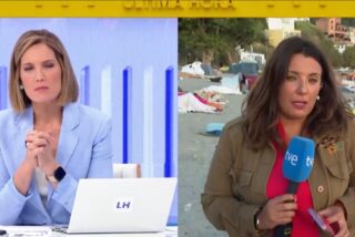 Silvia Intxaurrondo y Mar&iacute;a &Aacute;lvarez.