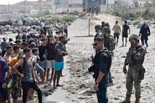 La invasión de Ceuta y una Policía impotente.