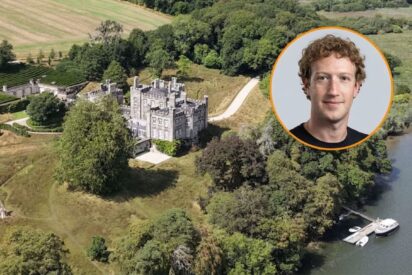 El refugio irland&eacute;s de Mark Zuckerberg: castillo, familia y vida p&uacute;blica