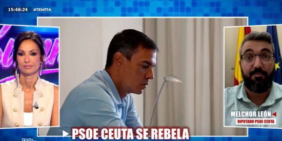 La rebeli&oacute;n que S&aacute;nchez no esperaba: un diputado del PSOE desmonta el relato del Gobierno sobre Ceuta