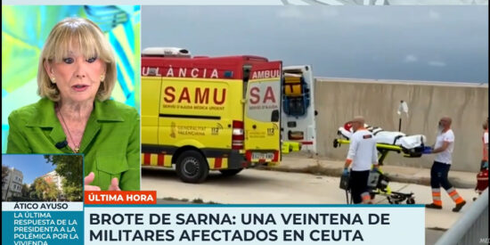 Esperanza Aguirre en 'Vamos a ver' (Telecinco) 