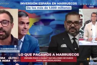 Cambronero destapa las ayudas millonarias que S&aacute;nchez ha dado a Mohamed y a Marruecos: &laquo;340 millones para una desaladora&raquo;
