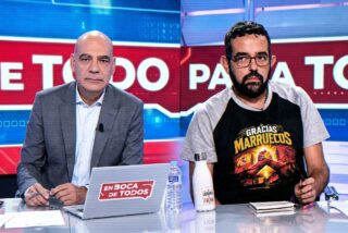 Nacho Abad y Paco &Aacute;lvarez en 'En boca de todos' (Cuatro) 