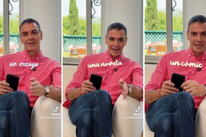 S&aacute;nchez se mea en la cara de los ceut&iacute;es con un nuevo v&iacute;deo en TikTok recomendando libros y c&oacute;mics