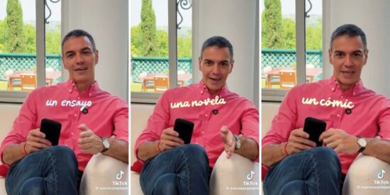 S&aacute;nchez se mea en la cara de los ceut&iacute;es con un nuevo v&iacute;deo en TikTok recomendando libros y c&oacute;mics