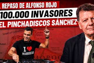 Alfonso Rojo: "100.000 invasores, 100 ahogados, caos en Ceuta y un pinchadiscos llamado S&aacute;nchez"