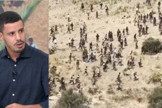 Taleb Alisalem, analista saharaui, en 'Espejo P&uacute;blico' (Antena 3)