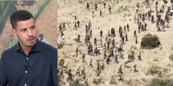 Taleb Alisalem, analista saharaui, en 'Espejo P&uacute;blico' (Antena 3)