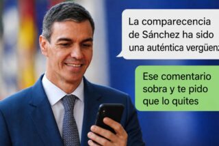 S&aacute;nchez , Ceuta y los mensajes de Whatsapp - Imagen generada con IA