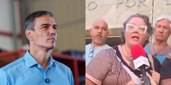 Una vecina de Ceuta estalla ante el abandono de S&aacute;nchez: "El presunto corrupto y delincuente no nos va a defender"