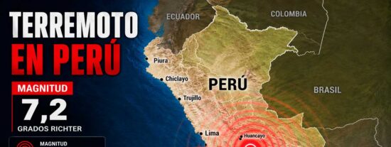 Un potente terremoto de 7,2 grados Richter sacude Per&uacute;