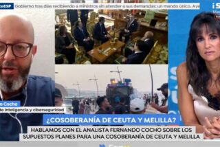 Fernando Cocho, analista de inteligencia y ciberseguridad, en 'Espejo P&uacute;blico' (Antena 3)