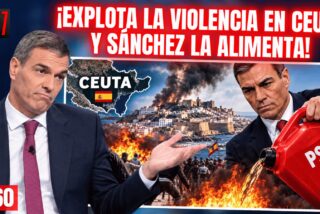 EN DIRECTO/ Se cuece una tremenda explosi&oacute;n de violencia en Ceuta y S&aacute;nchez la alimenta