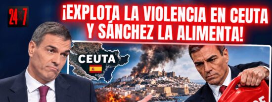 Se cuece una tremenda explosi&oacute;n de violencia en Ceuta y S&aacute;nchez la alimenta