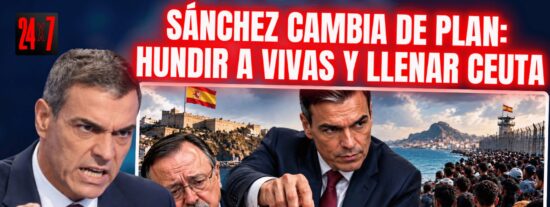 S&aacute;nchez cambia de estrategia: hundir a Vivas y meter muchos moros en Ceuta