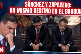 EN DIRECTO/ Dos hombres y un banquillo: S&aacute;nchez y Zapatero comparten destino