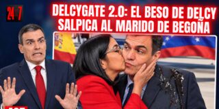 Delcygate 2.0: El beso de Delcy a S&aacute;nchez pringa al marido de Bego&ntilde;a