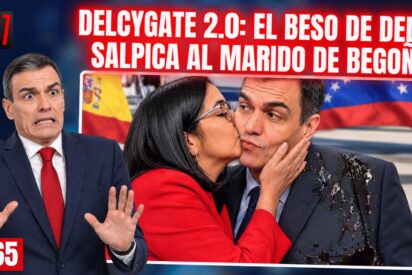 Delcygate 2.0: El beso de Delcy a S&aacute;nchez pringa al marido de Bego&ntilde;a