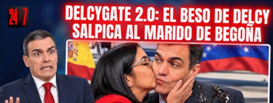 Delcygate 2.0: El beso de Delcy a S&aacute;nchez pringa al marido de Bego&ntilde;a