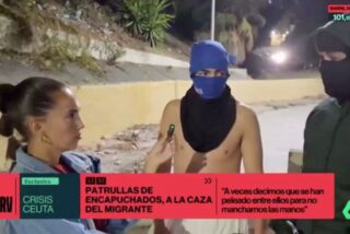 Uno de los fotogramas del burdo montaje de 'Al Rojo Vivo' (laSexta).