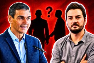 Pedro S&aacute;nchez y Jorge Bustos