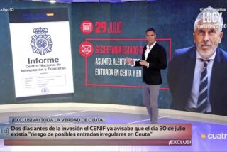 'C&oacute;digo 10' muestra el informe que saca los colores al Gobierno S&aacute;nchez con la invasi&oacute;n de Ceuta.
