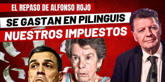 Alfonso Rojo: "Desahucian a Maricarmen porque el Gobierno S&aacute;nchez se gasta en putas nuestros impuestos"