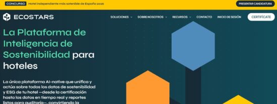 Ecostars convoca el concurso para identificar el hotel independiente m&aacute;s sostenible de Espa&ntilde;a