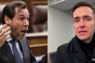 &Oacute;scar Puente y David Alandete.