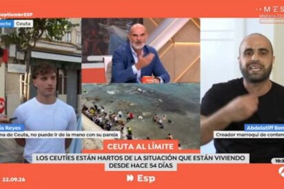 V&iacute;ctor S&aacute;nchez del Real y Abdellatif Bennis en 'Espejo P&uacute;blico' (Antena 3) 