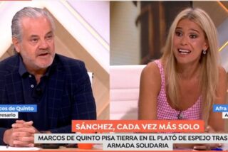 Marcos de Quinto y Afra Blanco revolucionan el plat&oacute; de Susanna Griso: &ldquo;Se pone a hacer caritas de payasa&rdquo;