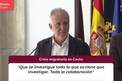 El amn&eacute;sico y sectario &Aacute;ngel V&iacute;ctor Torres, el jefe del mando &uacute;nico en Ceuta, se suma a la tesis sanchista de echar m*erda contra Vivas