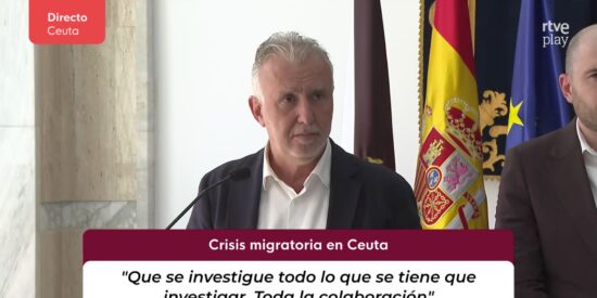 El amn&eacute;sico y sectario &Aacute;ngel V&iacute;ctor Torres, el jefe del mando &uacute;nico en Ceuta, se suma a la tesis sanchista de echar m*erda contra Vivas