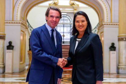 Keiko Fujimori y Aznar redefinen la cooperaci&oacute;n bilateral entre Per&uacute; y Espa&ntilde;a