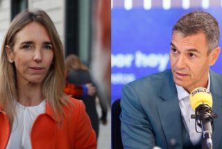 Cayetana &Aacute;lvarez de Toledo y Pedro S&aacute;nchez.