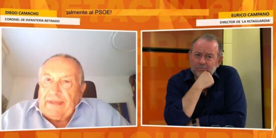 El coronel Diego Camacho acusa a S&aacute;nchez de alta traici&oacute;n por la crisis de Ceuta