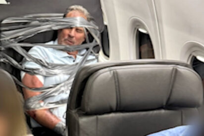 Los pasajeros dejaron as&iacute; al borracho que se puso violento durante un vuelo de American Airlines