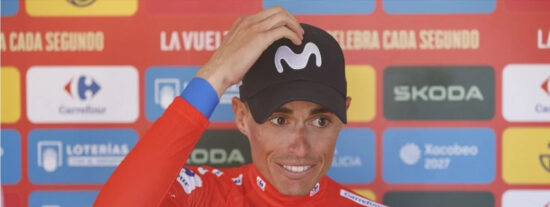 Enric Mas regresa con el maillot rojo y pone fin a 12 a&ntilde;os de sequ&iacute;a