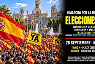 &iexcl;200.000 en la calle! Los motivos para marchar desde Cibeles al Arco de la Victoria en defensa de Espa&ntilde;a