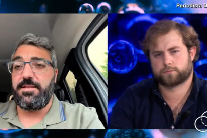 Mechor Le&oacute;n, diputado socialista por Ceuta y Josu&eacute; C&aacute;rdenas en 'La Burbuja' (Periodista Digital)
