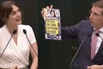 Rita Maestre y Jos&eacute; Luis Mart&iacute;nez-Almeida.