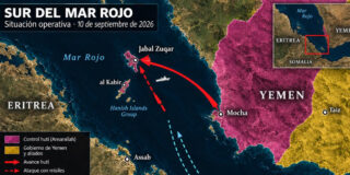 Mar Rojo: los fan&aacute;ticos hut&iacute;es aliados de Ir&aacute;n avanzan en Yemen y pueden cerrar ya el estrecho de Bab el-Mandeb