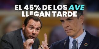 El 45% de los AVE llegan tarde