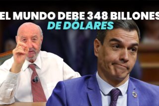 El mundo debe 348 billones de dolares... y subiendo