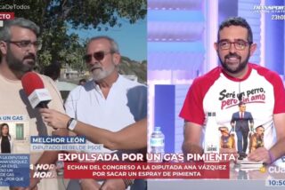 El socialista ceut&iacute; Melchor Le&oacute;n se harta de las faltas de respeto del &lsquo;tonto de las camisetas&rsquo;: &ldquo;Est&aacute;s haciendo el payaso&rdquo;