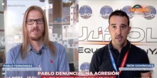 El kioskero podemita monta el numerito de las l&aacute;grimas por Maricarmen y un polic&iacute;a se r&iacute;e en su cara