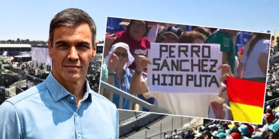 Pedro S&aacute;nchez y el Gran Premio de Espa&ntilde;a de F&oacute;rmula 1 disputado en el circuito de Madring 