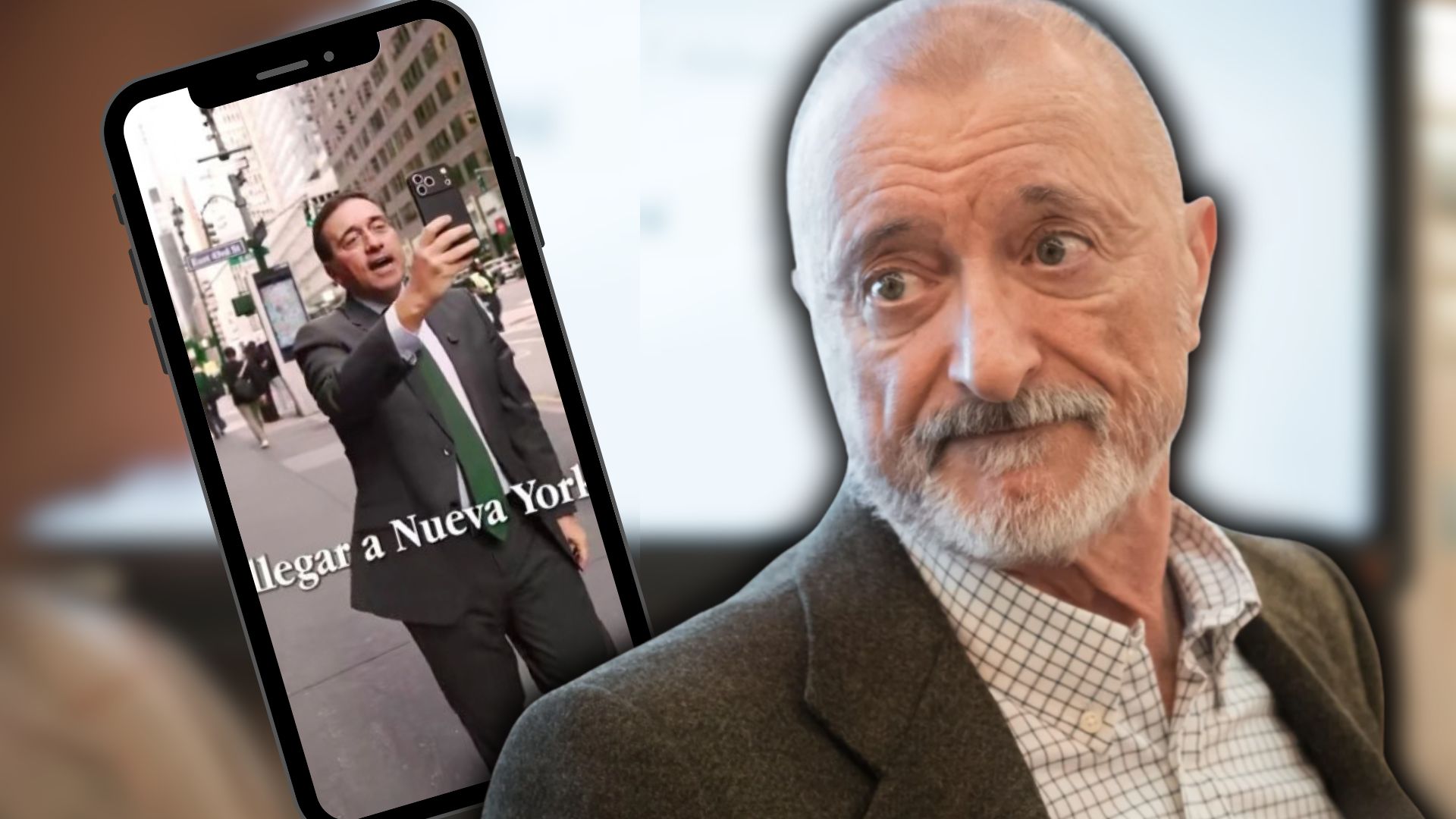 Pérez-Reverte ve el esperpento del 'tiktoker' Albares en Nueva York y solo puede decir una frase ante semejante ridículo