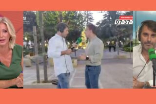 Susanna Griso y Rafa Latorre en 'Espejo P&uacute;blico' (Antena 3) 