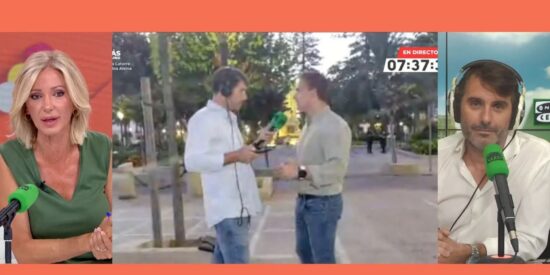 Susanna Griso y Rafa Latorre en 'Espejo P&uacute;blico' (Antena 3) 